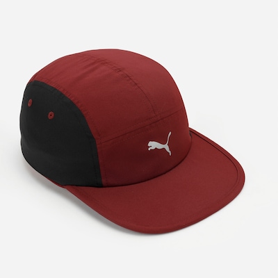Boné Adulto Puma Essential Running 5 Panel Aba Reta - Foto 3