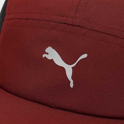 Boné Adulto Puma Essential Running 5 Panel Aba Reta - Foto 5