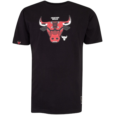 Camiseta do Chicago Bulls NBA Sneaker N0495 Masculina - Foto 1