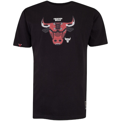 Camiseta do Chicago Bulls NBA Sneaker N0495 Masculina - Foto 5