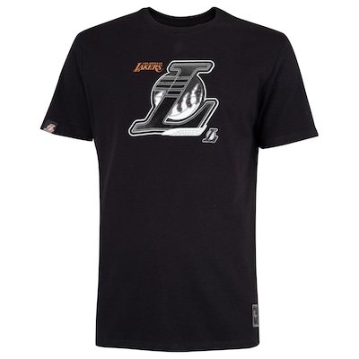 Camiseta do Los Angeles Lakers NBA Sneaker N0496 Masculina - Foto 5