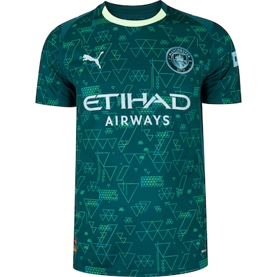 Camisa Manchester City IV 25/26 Torcedor Puma Masculina - Foto 1