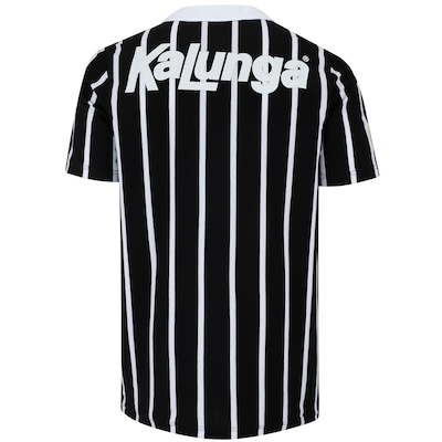 Camisa Polo do Corinthians Retrô Kalunga Masculina - Foto 2