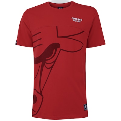 Camiseta Chicago Bulls NBA Fullface N0959 Masculina - Foto 5