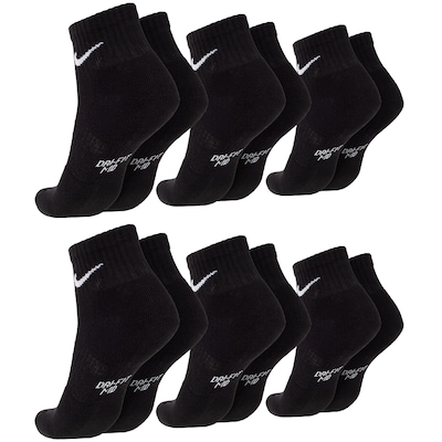 Kit de Meias Nike Everyday Infantil 6 Pares - Foto 2