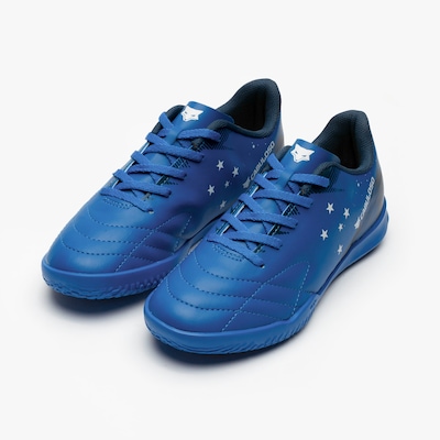 Chuteira Futsal Júnior OXN Avanti 2 Cruzeiro - Foto 4