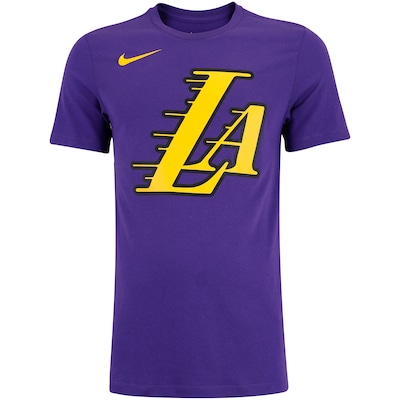 Camiseta Los Angeles Lakers NBA Nike Masculina - Foto 1