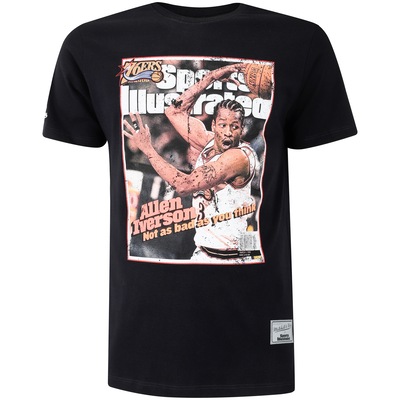 Camiseta Mitchell & Ness Philadelphia 76Ers NBA Photo Masculina - Foto 1