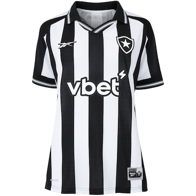 Camisa do Botafogo I 25/26 Torcedor Reebok Feminina - Foto 1