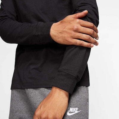 Camiseta Nike Manga Longa Sportswear Icon Futura Masculina - Foto 4