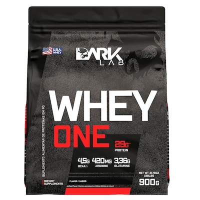 Whey Protein Dark Lab One Baunilha Refil 900g - Foto 1