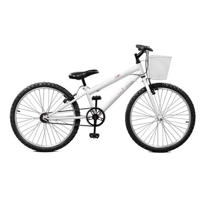 Bicicleta Master Bike Serena - Aro 24 - Freio V-Brake - Marcha Única - Feminina - Foto 1