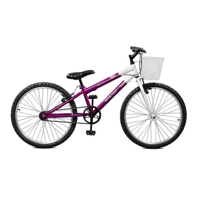 Bicicleta Master Bike Serena - Aro 24 - Freio V-Brake - Marcha Única - Feminina - Foto 1