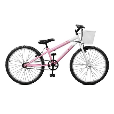 Bicicleta Master Bike Serena - Aro 24 - Freio V-Brake - Marcha Única - Feminina - Foto 1