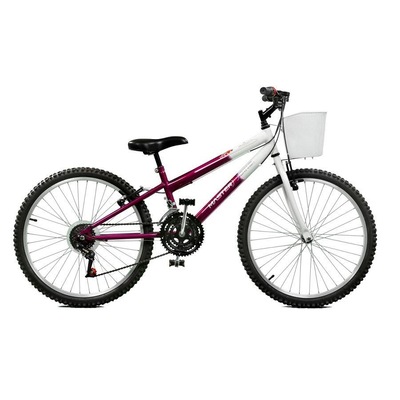 Bicicleta Master Bike Serena Plus - Aro 24 - Freio V-Brake - Câmbio Gripp Shift - 21V - Feminina - Foto 1