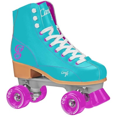 Patins Roller Derby Elite Candi Girl Sabina - Quad - ABEC 5 - Ajustável - Adulto - Foto 1