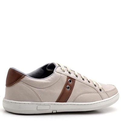 Kit Stopp com Sapatênis + Meia + Cinto Casual 17 - Adulto - Masculino - Foto 2