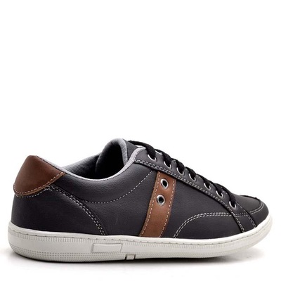 Kit Stopp com Sapatênis + Meia + Cinto Casual 19 - Adulto - Masculino - Foto 3