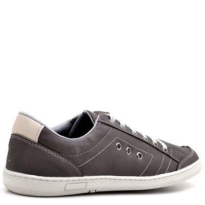 Kit Stopp com Sapatênis + Meia + Cinto Casual 35 - Adulto - Masculino - Foto 2