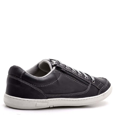 Kit Stopp com Sapatênis + Meia + Cinto Casual 37 - Adulto - Masculino - Foto 3