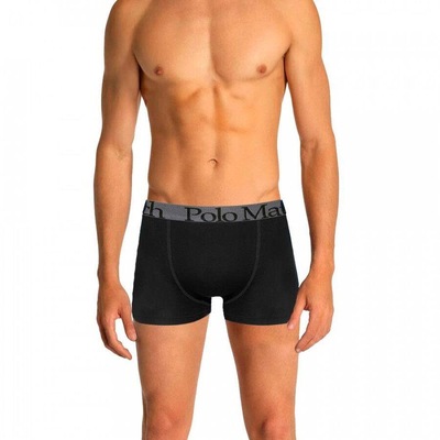 Kit Polo Match com 8 Cuecas Boxer de Cotton - Adulto - Foto 2