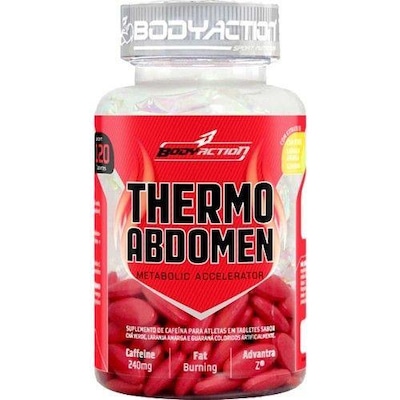 Kit Termogênico Body Action 2 - Thermo Abdomen - 120 tabletes - Foto 2
