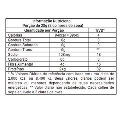 Albumina Naturovos - Refil - Banana - 500g - Foto 3