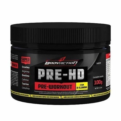 Pré-Treino Body Action Pre - HD - Uva com Blueberry -  100g - Foto 2