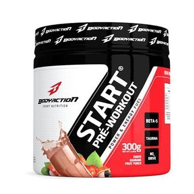 Pré-Treino Body Action Start Pré - Workout -  Guaraná Fruit Punch - 300g - Foto 1