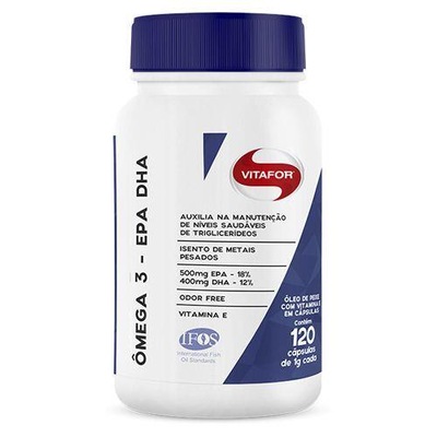 Ômega 3 Vitafor Omegafor1g - 2 Unidades com 120 Cápsulas Cada - Foto 2
