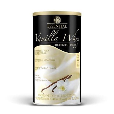 Whey Protein Essential Nutrition Vanilla Whey - Baunilha - 450g - Foto 1