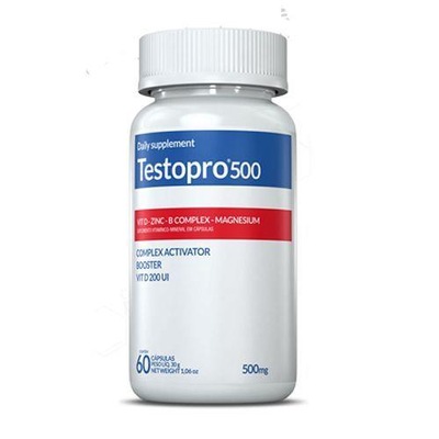 Testosterona Inove Nutrition Testopro 500mg - 60 Capsulas - Foto 1
