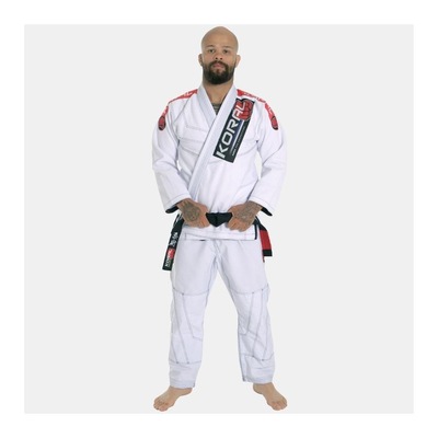 Kimono Jiu Jitsu Koral New MKM Competition 2018 Branco - Foto 4