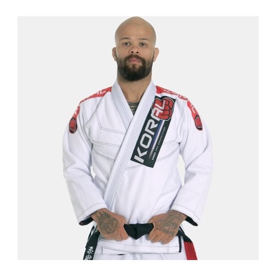Kimono Jiu Jitsu Koral New MKM Competition 2018 Branco - Foto 1