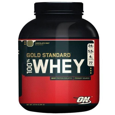 Whey Protein Optimum Nutrition 100% Whey Gold Standard - Chocolate Mint - 2,27kg - Foto 1