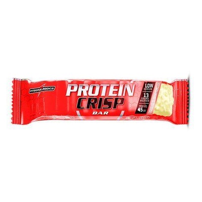 Protein Crisp Bar Integralmédica - Cheesecake de Frutas Vermelhas - 45g - Foto 1