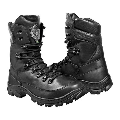 Bota Coturno Militar BM Brasil em Couro 518302 - Masculina - Foto 3