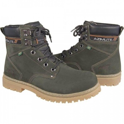 Bota Adventure Azimute Pedra em Couro e Palmilha Gel - Adulto - Foto 3
