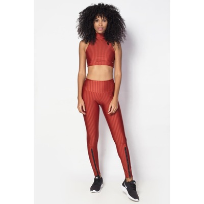 Calça Legging CCM Fitness Peperonia Liquor - Feminina - Foto 1