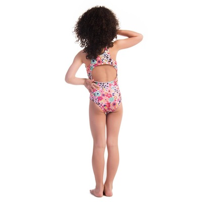 Maiô para Natação Swim Colors Maria Lucia - Infantil - Foto 2