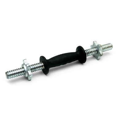 Barra de Halteres para Musculação Rope em Aço Carbono com Rosca - 40cm - Foto 2
