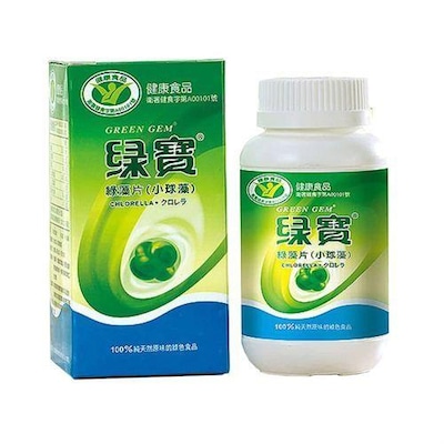 Suplementos Vitamínico Paversul Chlorella Green Gem - 360 Tabletes - Foto 1