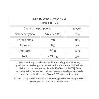 Colágeno em Pó Gelvitta Hidrolisado Puro - 1Kg - 2 Pacotes - Foto 2