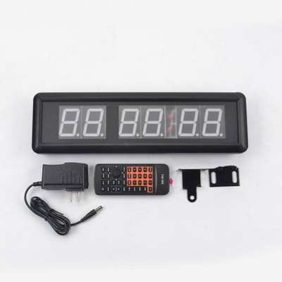 Relógio de Parede Digital Rope Store Timer LED com Cronômetro 6 Dígitos e Controle Remoto - Foto 2