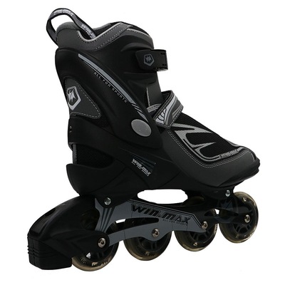 Patins Winmax Profissional - In line - Street - ABEC 7 - Ajustável - Adulto - Foto 2