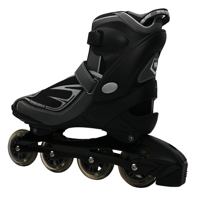 Patins Winmax Profissional - In line - Street - ABEC 7 - Ajustável - Adulto - Foto 3