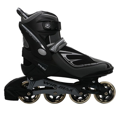 Patins Winmax Profissional - In line - Street - ABEC 7 - Ajustável - Adulto - Foto 1