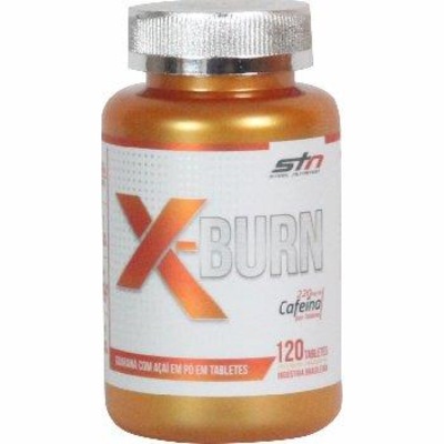 X-burn Steel Nutrition 220mg de Cafeína por Tabletes - 120 Tabletes - Foto 1