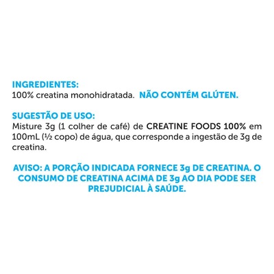 Size Mass BRN Foods - 3Kg + Whey Protein - Baunilha - 900g + Creatina - 100g + Coqueteleira - Foto 6