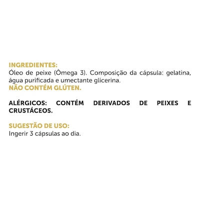 Ômega 3 BRN Foods - 60 Cápsulas - Foto 2